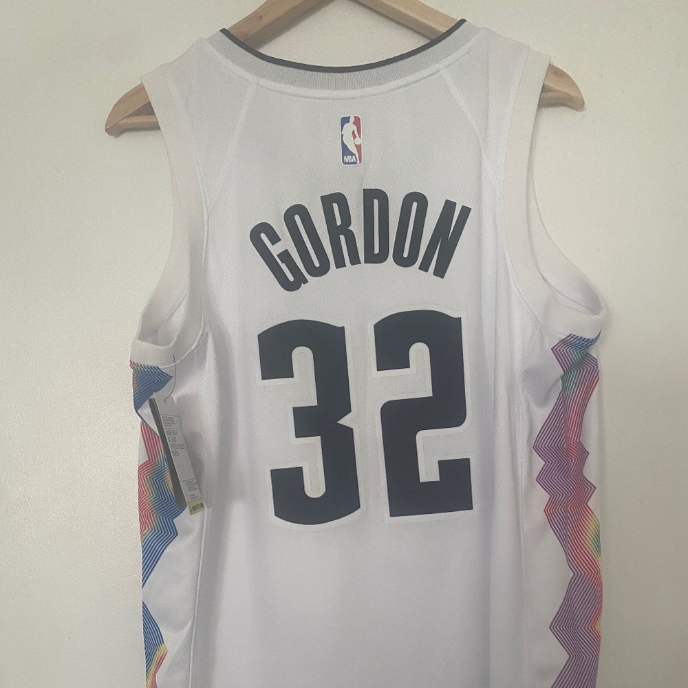 Nike Denver Nuggets Gordon Jersey- NWT size large